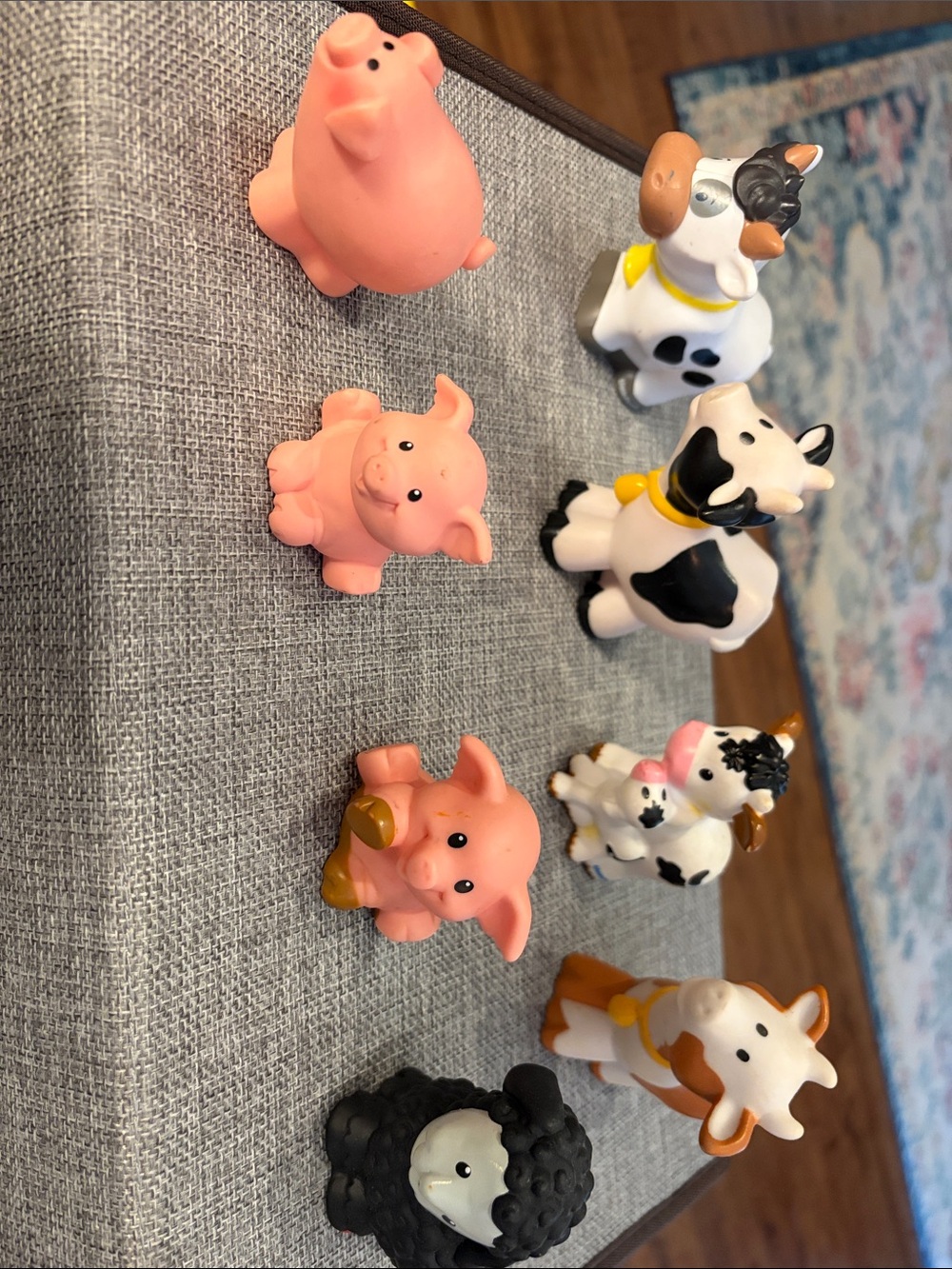 Small Pets Pink & Multi-Colored Farm Animal Toy Set